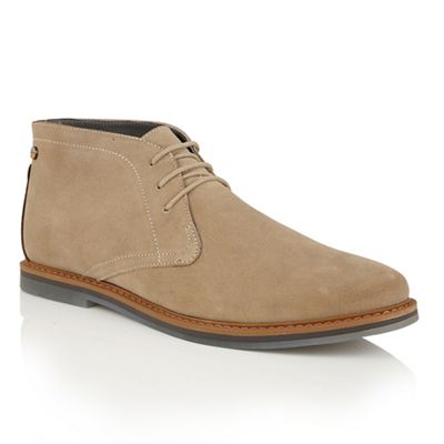 Sand Suede 'Barnet II' mens lace up boots
